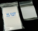 100-baggie pack, write-on, 4"x6"