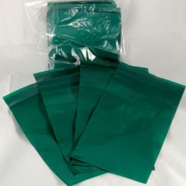 100-baggie pack, Green, 3"x5"