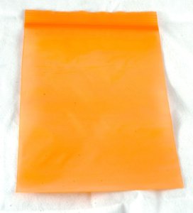 100-baggie pack, Orange, 4"x6"