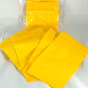 100-baggie pack, Yellow, 3"x5"