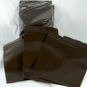 100-baggie pack, Brown, 3"x5"